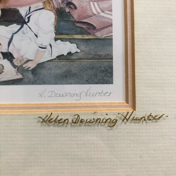 Canadian Helen Downing Hunter Signed Framed Print - Picture 4 of 11